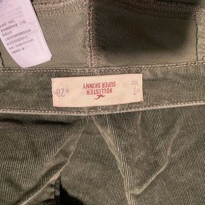 army green corduroy jeans